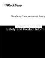 Blackberry 8330 - Curve - Sprint Nextel 제품 정보