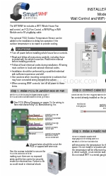 eControls Smart WHF Control WTTKWF 설치 관리자 매뉴얼