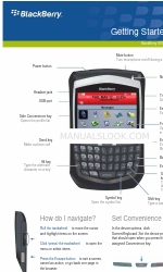 Blackberry 8703E WIRELESS HANDHELD - GETTING STARTED GUIDE FROM VERIZON Handbuch 