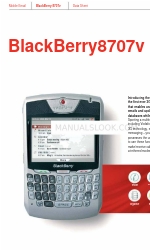 Blackberry 8707v Datasheet