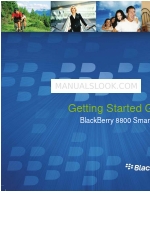 Blackberry 8800 - SMARTPHONE - SAFETY AND Getting Started Manual