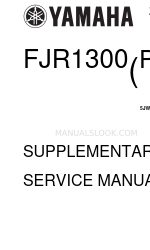 Yamaha 2002 FJR1300P Manuale di servizio supplementare