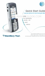 Blackberry AT&T Pearl Краткое руководство по эксплуатации