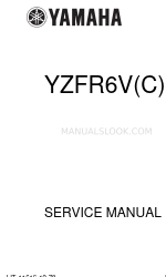 Yamaha YZFR6C Service-Handbuch