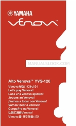 Yamaha Alto Venova YVS-120 Manual