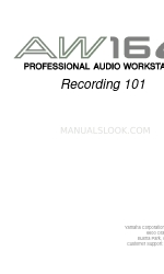 Yamaha AW16G Recording 101 Panduan Pemilik