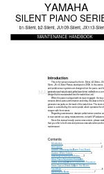 Yamaha b2-Silent Maintenance Handbook