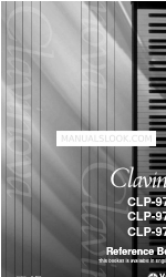 Yamaha Clavinova CLP- Folleto de referencia