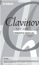 Yamaha Clavinova CLP-320 Manual del usuario