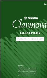 Yamaha Clavinova CLP-810S Gebruikershandleiding