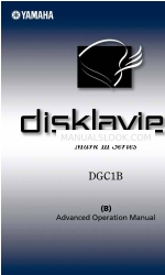 Yamaha Disklavier Mark III series DGC1B Manuale di funzionamento avanzato