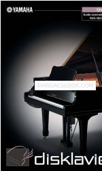 Yamaha Disklavier Mark IV Pro series Manuale rapido