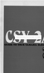 Yamaha Electone CSY-2A ユーザーマニュアル