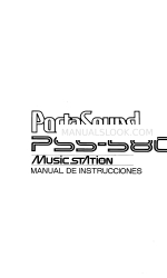 Yamaha PortaSound PSS-580 (Engels) Gebruiksaanwijzing