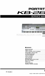 Yamaha PORTATONE KB-280 Servicehandleiding