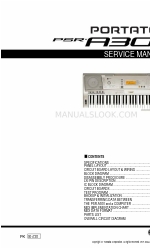 Yamaha PortaTone PSR-A300 Servicehandleiding