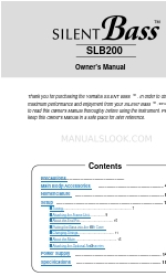 Yamaha Silent Bass SLB200 Manual do Proprietário