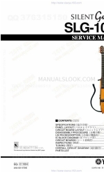 Yamaha Silent Guitar SLG-100S Service Manual