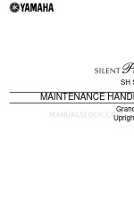 Yamaha Silent Piano SH Series Manual de mantenimiento