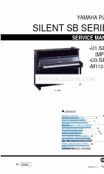 Yamaha Silent SB Series Service-Handbuch