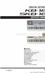 Yamaha SKB-180 Manual de serviço