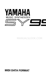 Yamaha SY99 Manual suplementar