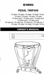 Yamaha TP-5029 Owner's Manual