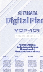 Yamaha YDP-101E Owner's Manual