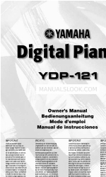 Yamaha YDP-121 Benutzerhandbuch