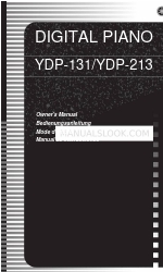 Yamaha YDP131C Benutzerhandbuch