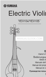 Yamaha YEV104 Manuel du propriétaire