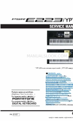 Yamaha YPT-220 Manuel