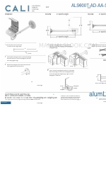 CALI alumLEDs ALS600T-AD-AA-SM Series Installatiehandleiding