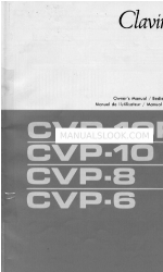 Yamaha Clavinova CVP-10PE Owner's Manual