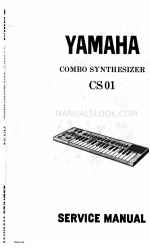 Yamaha CS01 Service-Handbuch