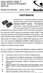 DirectConnect DCC5DHXIR Kullanıcı Kılavuzu