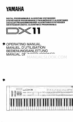 Yamaha DX11 Betriebshandbuch