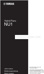 Yamaha NU1 Benutzerhandbuch