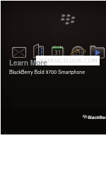 Blackberry BOLD 9700 - LEARN MORE Посібник