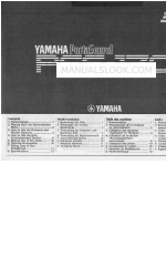 Yamaha PortaSound pss-170 Benutzerhandbuch