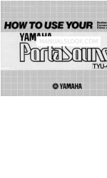 Yamaha PortaSound TYU-40 Benutzerhandbuch