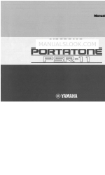 Yamaha PortaTone PSR-11 Руководство пользователя