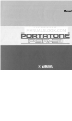 Yamaha PortaTone PSR-31 Owner's Manual