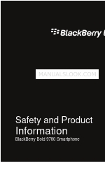 Blackberry BOLD 9780 - SAFETY AND PRODUCT INFORMATION REV2 Ürün Bilgileri