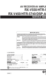 Yamaha DSP-AX450 Service Manual