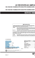 Yamaha DSP-AX530 Service Manual