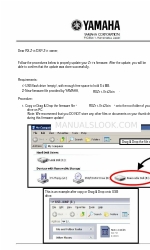Yamaha DSP-Z11 Handleiding voor firmware-update