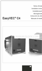 aldes EasyVEC C4 10 000 isole Handleiding voor installatie-instructies