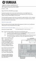 Yamaha HTR-6090 Firmware-Update-Handbuch