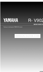 Yamaha R-V902 Manual do Proprietário